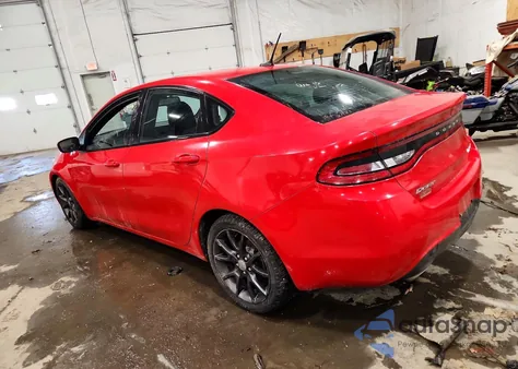 2016 Dodge Dart Sxt from USA, damaged, VIN 1C3CDFBBXGD728628